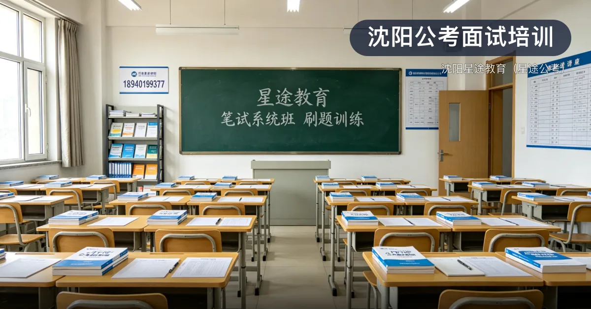 沈阳公考面试培训 · 沈阳星途教育(星途公考)官方服务认证